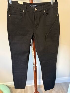 Calvin Klein Mid-Rise Skinny Black Jeans W31 L32